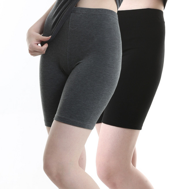 캐리루시 극세사 면기모 5부 속바지 2종 세트