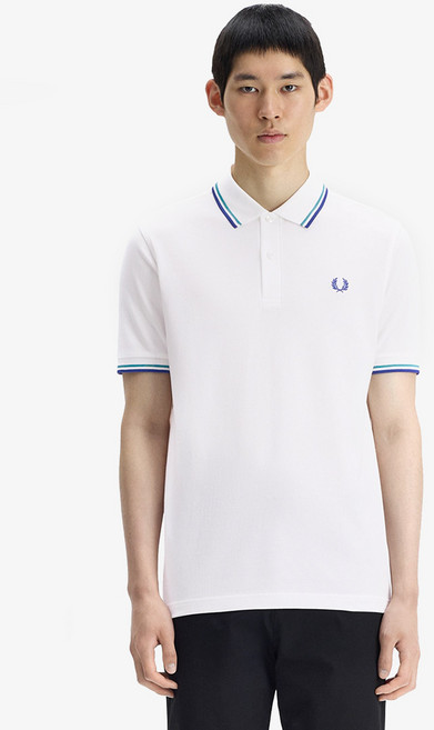 FRED PERRY 男士雙飾邊襯衫 M3600