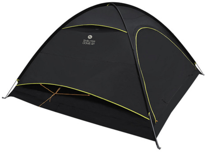 스노우라인 쉘터돔 SNF5ULT008, 블랙, 4인용