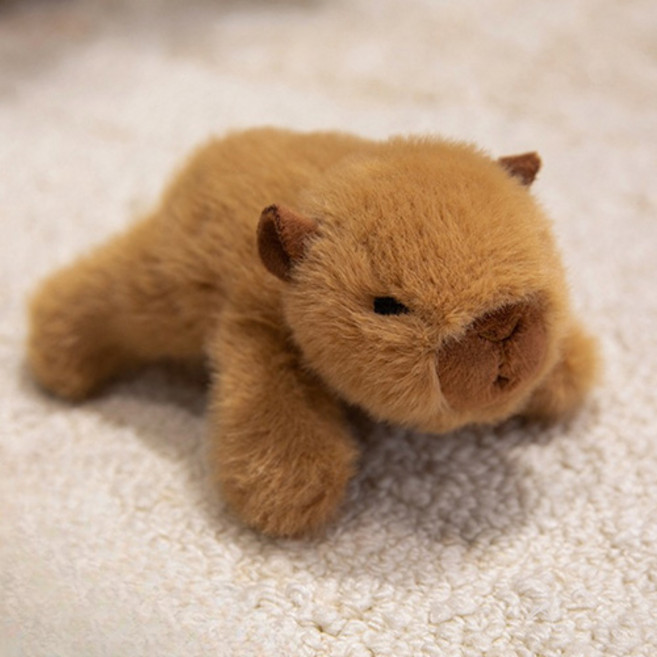 德普羅商務 可愛溫馨迷你動物玩偶冰箱磁鐵 水豚, 混合顏色