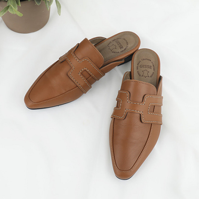 지쎄 제이슈 여성용 천연양가죽 러브발라드 블로퍼