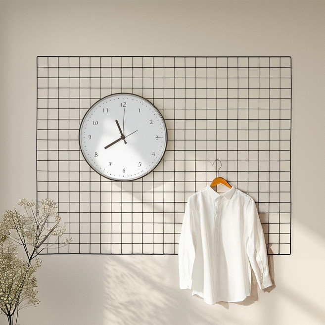 알뜨리 네트 철망 1220 x 950 mm, 1개, 블랙