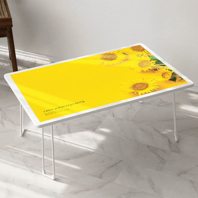 스토리퍼니쳐 국내생산 포스터 액자 행운 테이블 720 해바라기 B타입, 해바라기 B