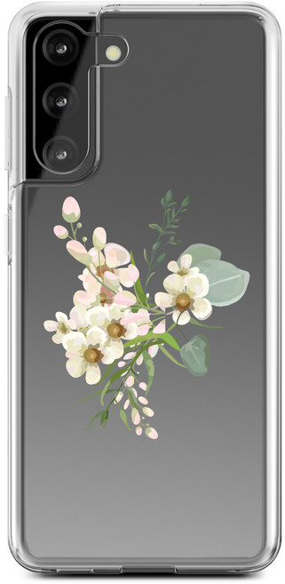누아트 꽃 01 디자인 클리어 휴대폰 케이스