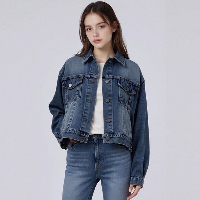 BURU N JUDY 女性簡約丹寧夾克 BORJJK507B