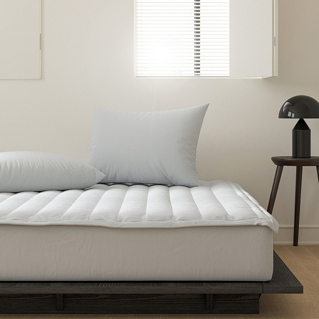 아망떼 뉴데이즈 먼지없는 무소음 침대패드, 그레이