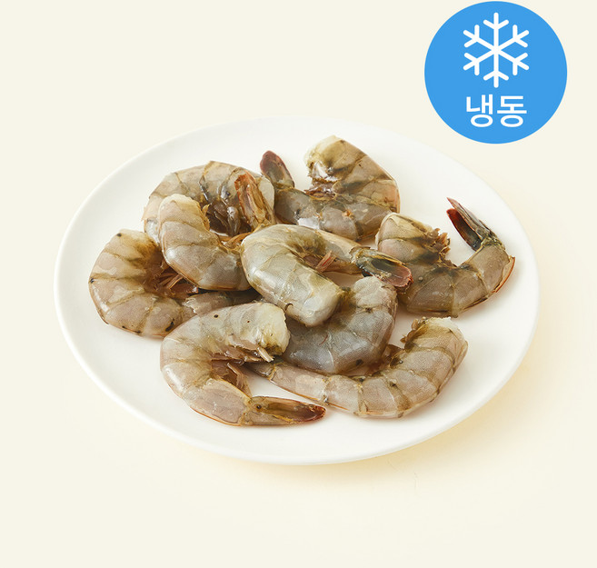 어부심 국내산 이지필 흰다리새우 (냉동), 1개, 200g