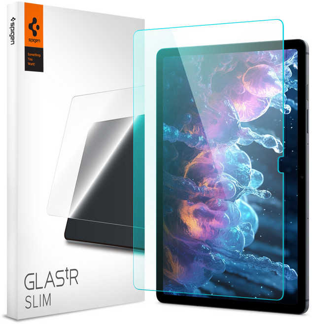 슈피겐 강화유리 tR 슬림 태블릿 액정보호필름 세트, AGL07002, 1세트