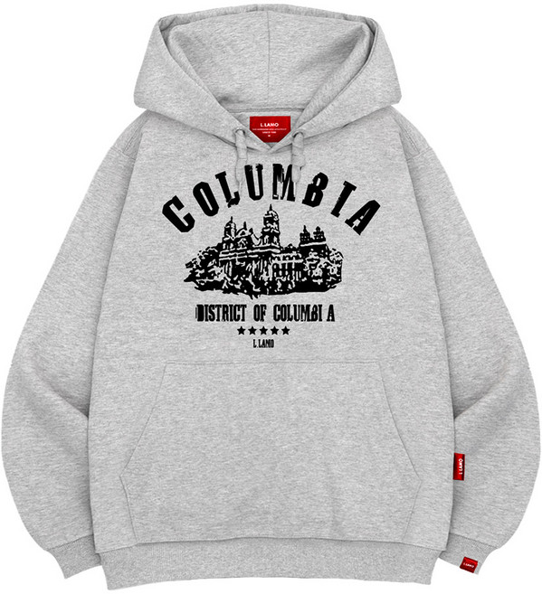 엘라모 3H 컬럼비아 후드티 빅사이즈