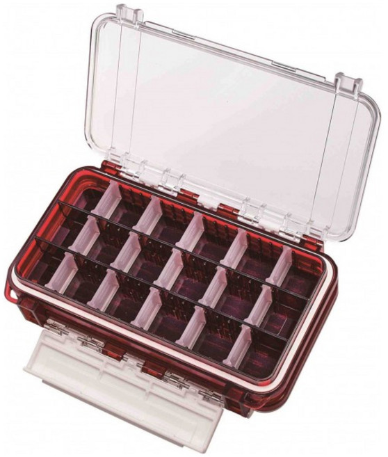 메이호 방수 양면 케이스 WG-1, 클리어 레드