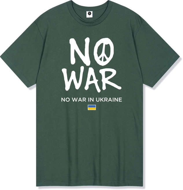 빌락트 우크라이나 평화기원 18수 통기성 반팔 티셔츠