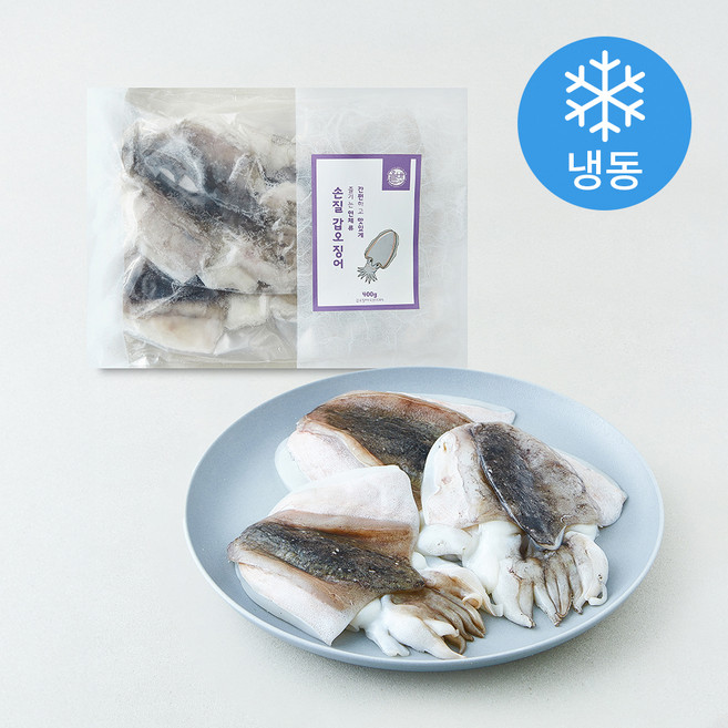 올바른수산 손질 갑오징어 2~3미 (냉동), 1개, 400g