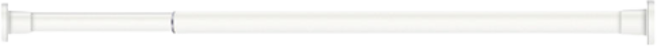 후니마켓 못없이 길이조절 압축 커튼봉, 화이트