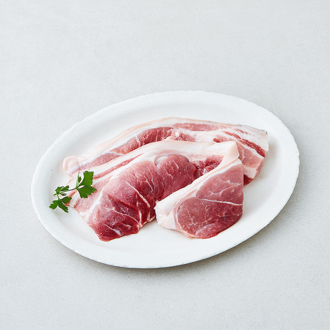 파머스팩 제주촌 서귀포시축협 흑돼지 미박 앞다리 구이용 (냉장), 1개, 500g