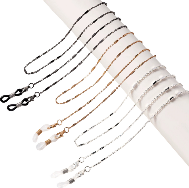 코오미 큐브 체인 안경 마스크 스트랩 3종 세트 5W0975