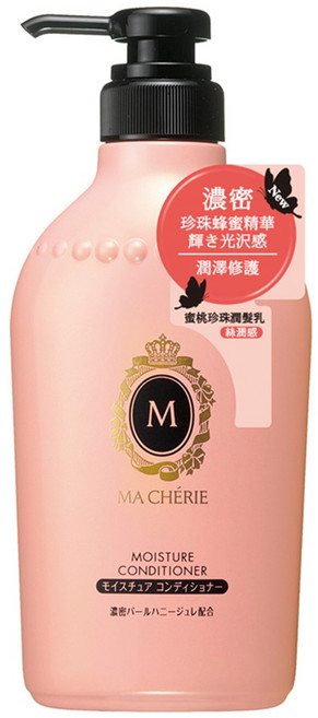 MA CHERIE 瑪宣妮 蜜桃珍珠潤髮乳 絲潤感, 1個, 450ml