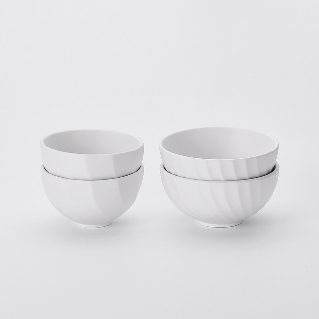 네오플램 론다 테이블웨어 공기 대접 4종 세트, 단일속성, 1세트