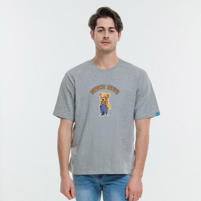 진마니아 너디베어 통기성 라운드 반팔 티셔츠 CS5T27