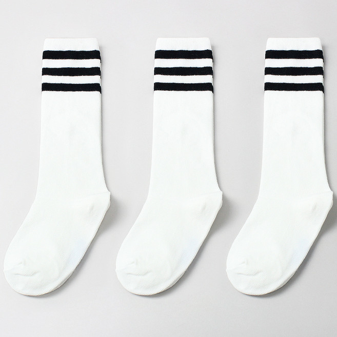 키즈퓨처 아동용 스포티 니삭스 양말 3p