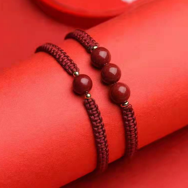 붓다베스트 FANSDA 경면주사 수호 팔찌 세트