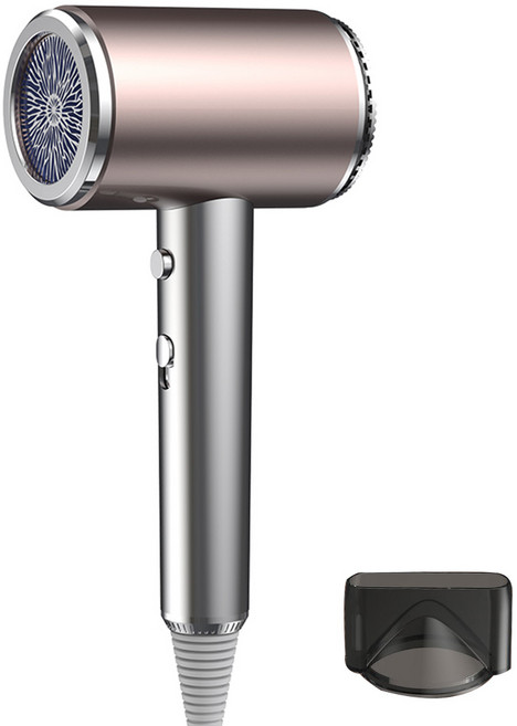 SAMSEA 파워풍량 전문가용 이온 헤어 드라이어 1700W, 실버