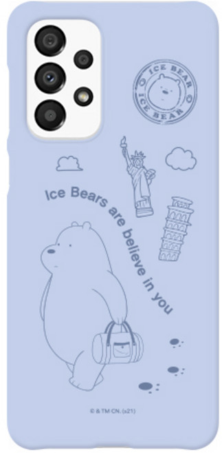 코쿼드 위 베어 베어스 트립 파스텔 슬림 휴대폰 케이스