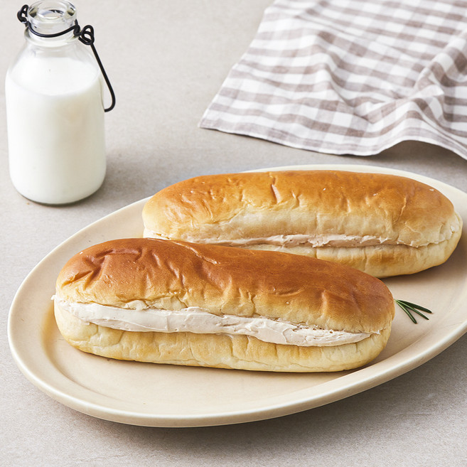 후앙 땅콩크림빵, 90g, 2개입, 1개