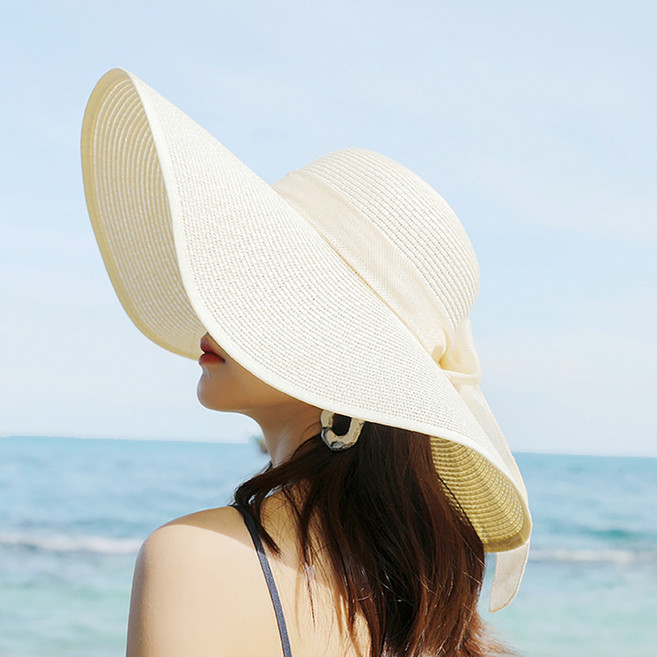 슬로우데코 차단 밀짚 썬캡