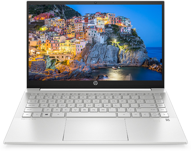 HP 2021 Pavilion 14, 네추럴 실버, 라이젠7 3세대, 512GB, 16GB, WIN10 Home, 14-ec0023AU