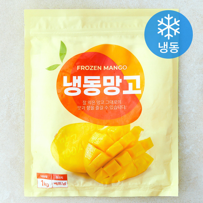 망고 (냉동), 1개, 1kg