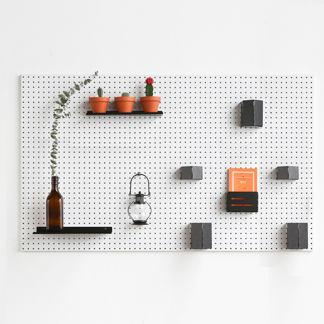 타공판닷컴 인테리어 타공판 700x1200mm, 1개, 화이트