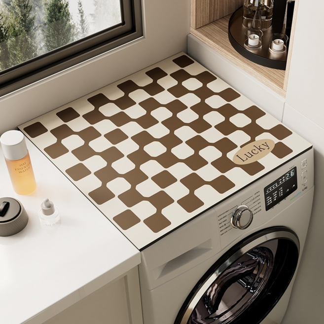 캐시리치 세탁기 건조기 방수 방진 덮개 매트, 타입5