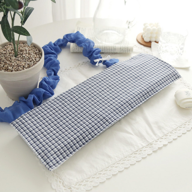 까사베르데 로마 미니체크 패브릭 키보드 커버 덮개 일반형, 네이비