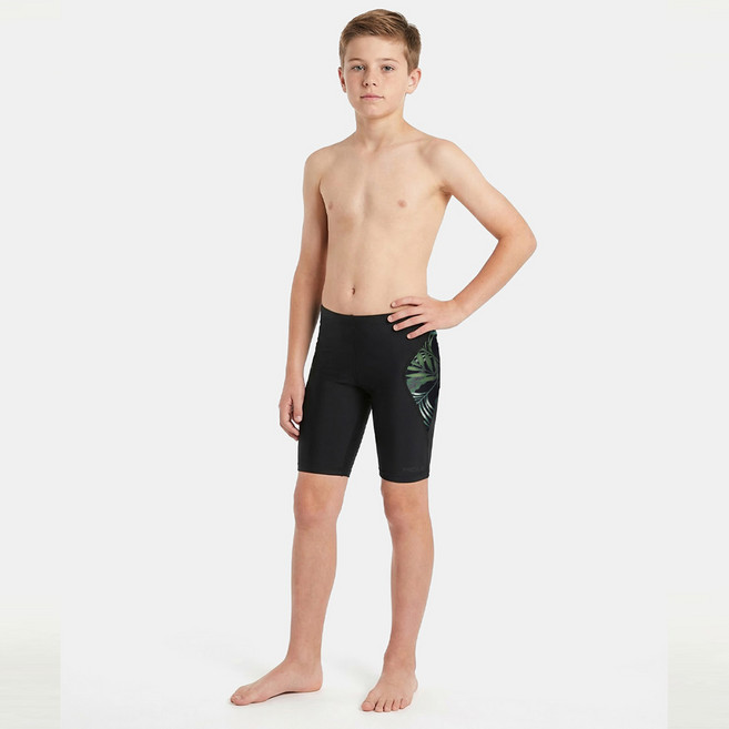 테슬라 주니어용 퍼포먼스 텍스처 생존수영 실내 수영복 반바지