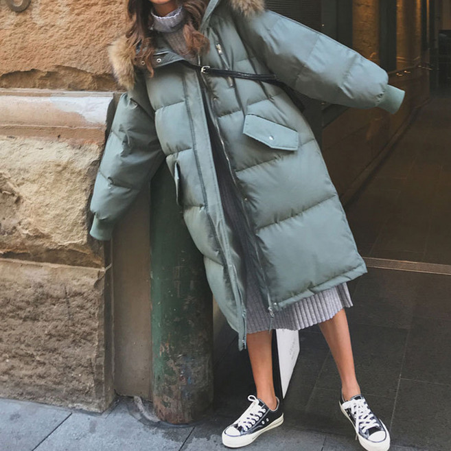 페이퍼먼츠 여성용 루벨니 다운 롱패딩 11241