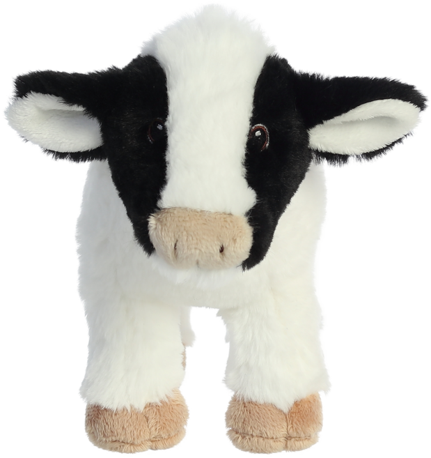 에코네이션 봉제인형, 18cm, 젖소, 1개
