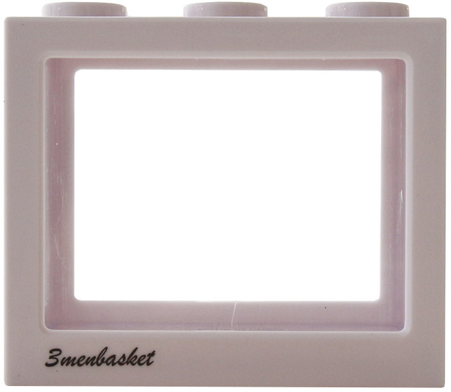 세남자바스켓 DIY 블럭 어항, 흰색, 1개