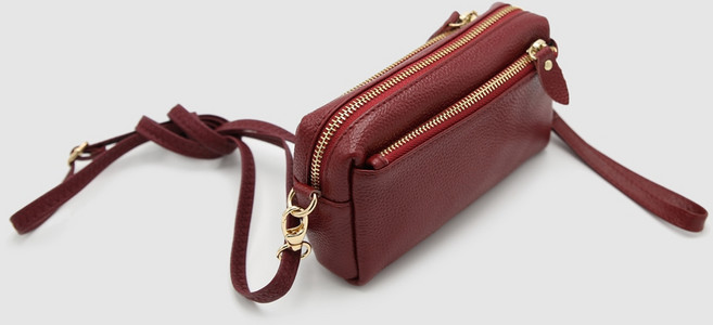 루루백 카라멜 가죽 미니 크로스백 + 구성품