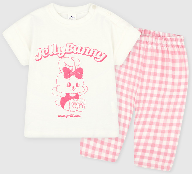 MilkBaby 아동용 달콤한 친구들 섬머 상하의 세트