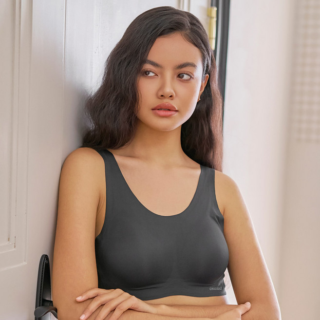 크로커다일 소프트핏 쉘론 U넥 패드일체형 브라