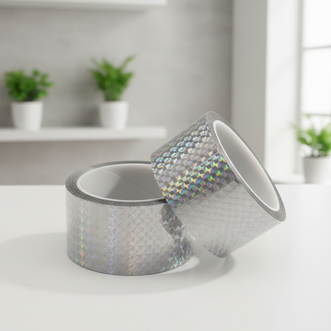 조인메이드 조류 퇴치 과수원 반사 테이프 B 48mm x 50m, 2개