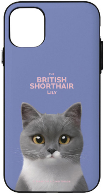 슈가캣앤캔디도기 오리지널 마그네틱 카드 도어범퍼 휴대폰 케이스