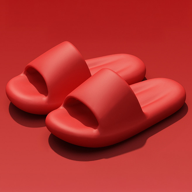 아트조이 EVA 소프트 베이직 슬리퍼, 레드, 1개