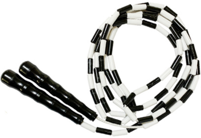 하나스포츠 구슬 리듬 줄넘기, 검정, 1개