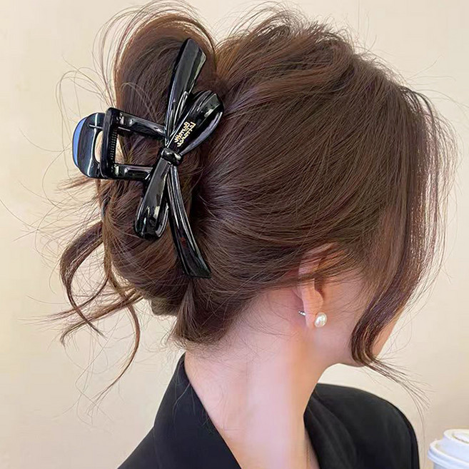 걸핀스 로나 빅 리본 집게핀 13cm 1586