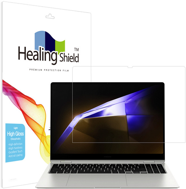 힐링쉴드 갤럭시북5/4 프로 360 16 NT960QHA/QGK 올레포빅 Light 액정보호필름, 1개