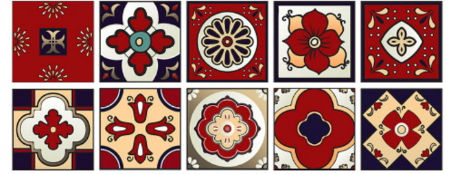 더하데스 욕실 타일스티커 10p, 5