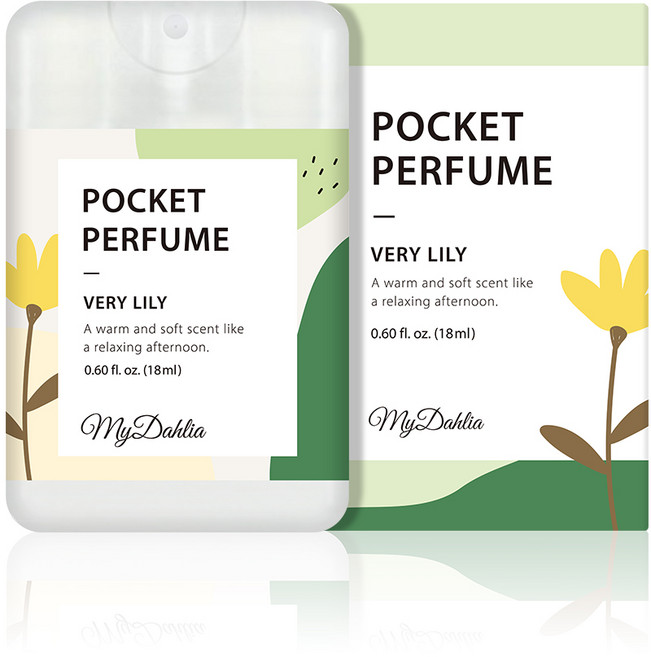 마이달리아 포켓 퍼퓸 베리 릴리, 1개, 18ml