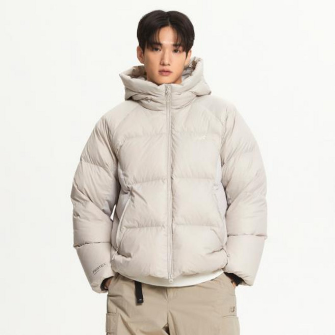 뉴발란스 남녀공용 유니 액티브 펄텍스 후드 구스다운 NBNPE41143