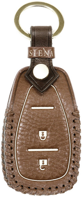 오시에나 피렌체 자동차 키케이스, 내츄럴브라운, 쉐보레B타입 (2버튼)